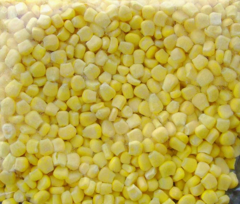 Frozen sweet corn